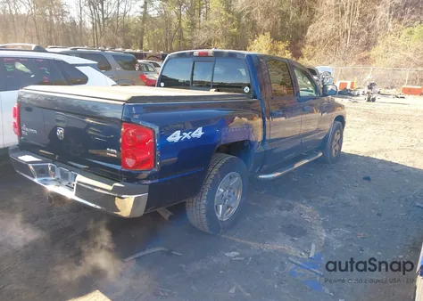 2006 Dodge Dakota Slt из США, поврежденный, VIN 1D7HW48N66S641407